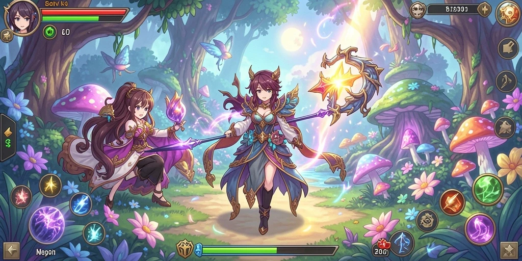 Mode multiplayer yang memungkinkan bersaing dengan teman.