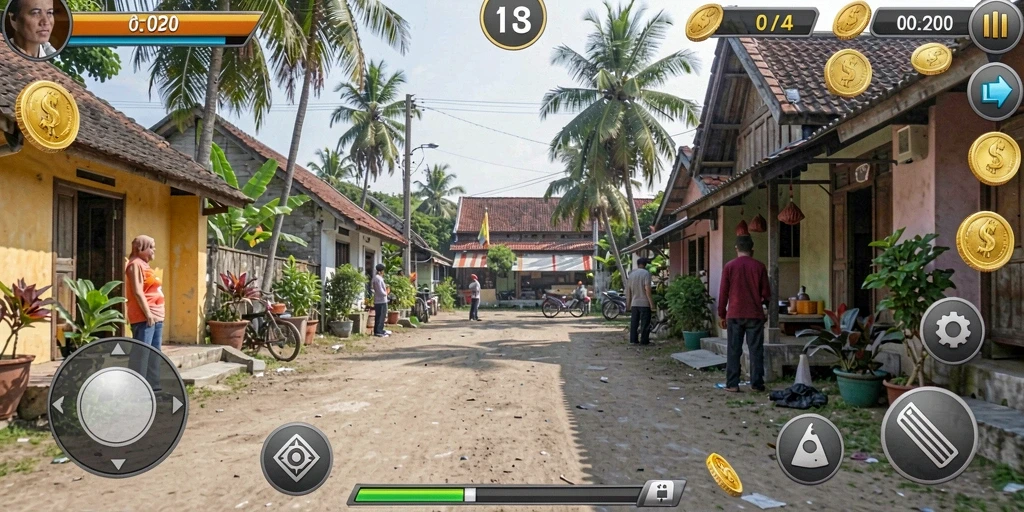 Karakter unik di GOGOREJEKI siap menemani petualangan Anda.