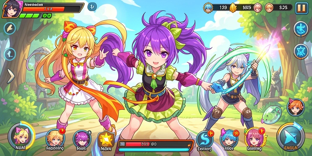 Screenshot aplikasi 3: Fitur komunitas player yang interaktif.