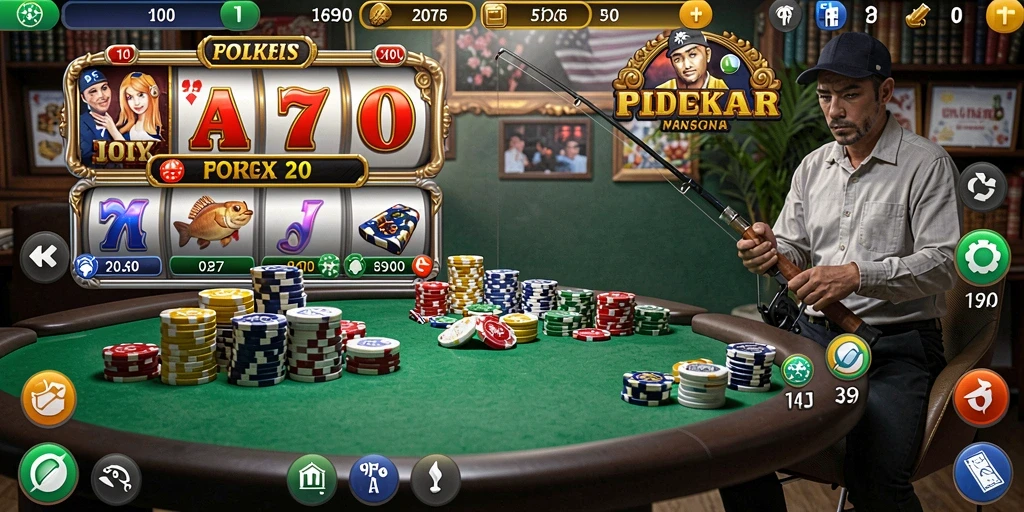 Fitur multiplayer yang memungkinkan bermain dengan teman.