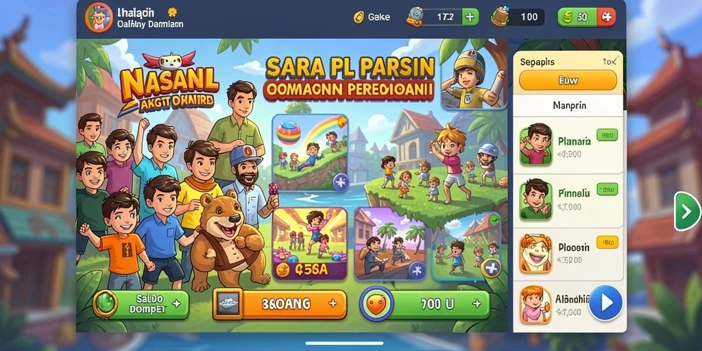 Fitur bonus yang menguntungkan dan menyenangkan.