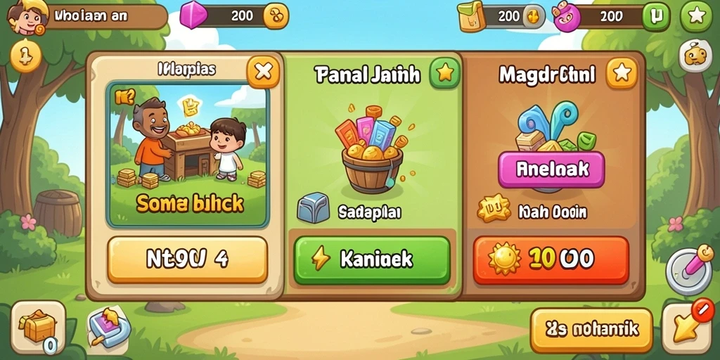 Fitur bonus yang menawarkan banyak kesempatan menang.