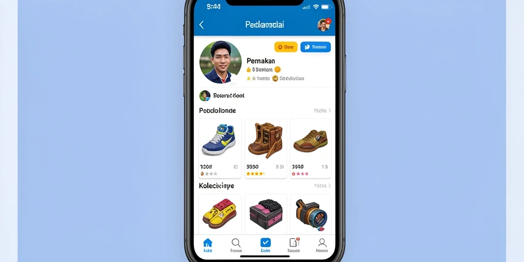 Layar karakter kustomisasi yang beragam dan unik.